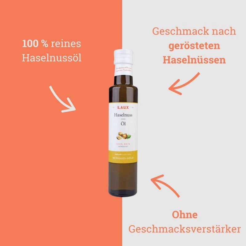 Haselnussöl geröstet