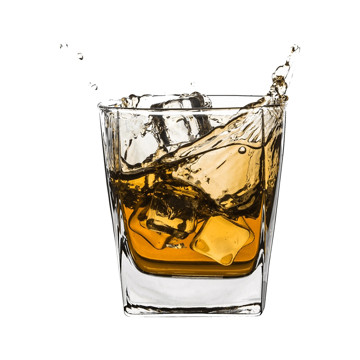 Ein Glas Amaro Fragrantia auf Eis