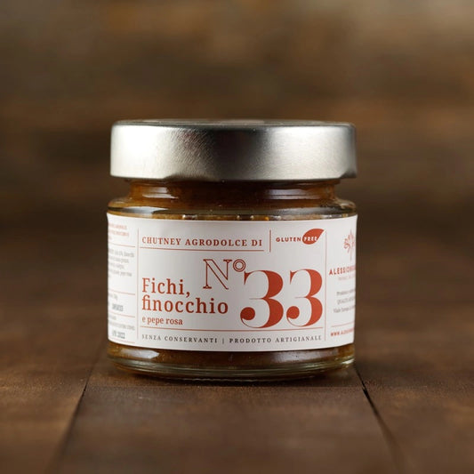 Chutney von Alessio Brusadin mit Feige, Fenchel und rosa Pfeffer