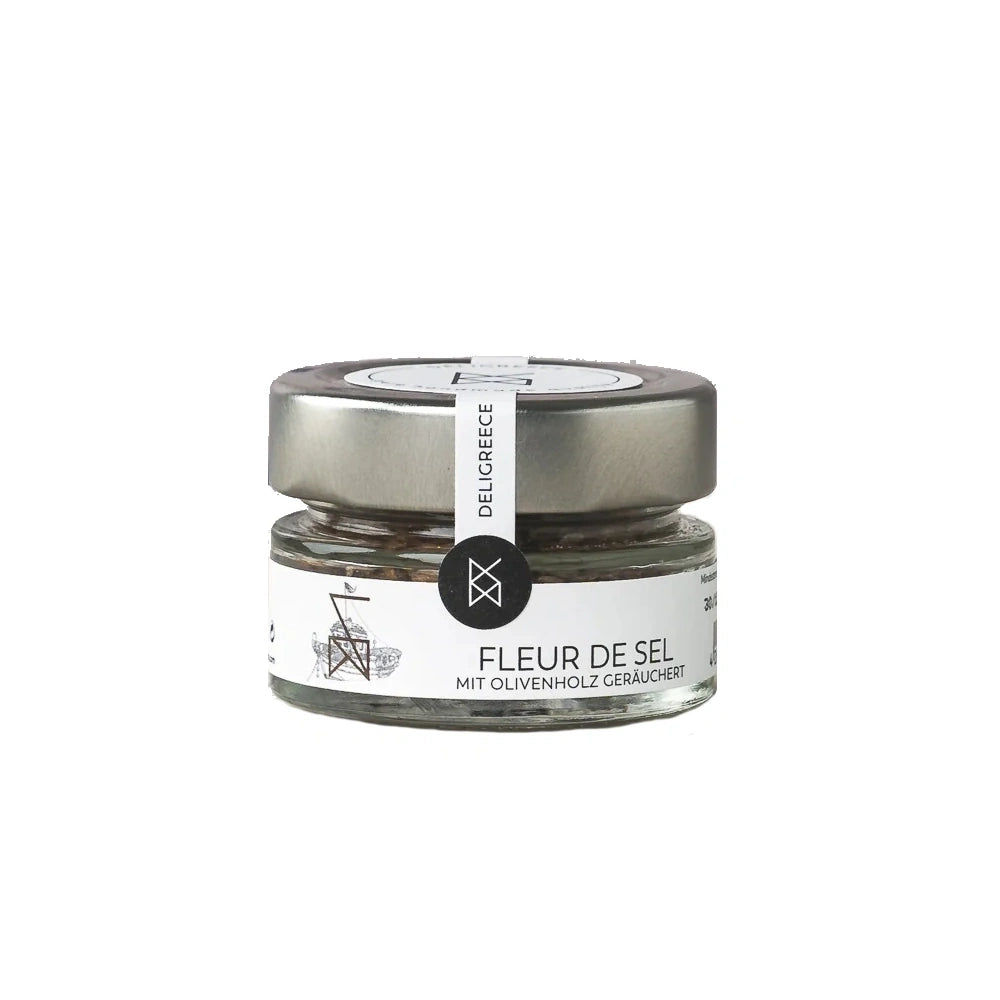 Fleur de Sel mit Olivenholz geräuchert