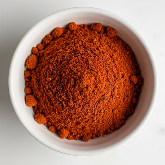 Eine Schale mit der Harissa Gewürzmischung von Gattino