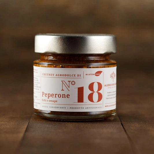 Chutney von Alessio Brusadin mit Paprika, Feige und Senfkörnern