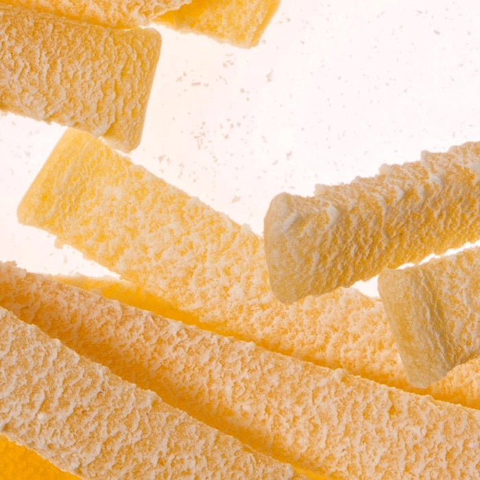 Nahaufnahme von Scialatielli Pasta