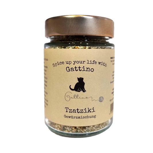 Ein Glas Tzatziki Gewürzmischung von Gattino