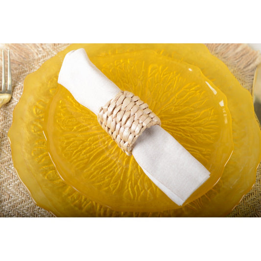 Serviettenring Rattan - Set 4 Stück