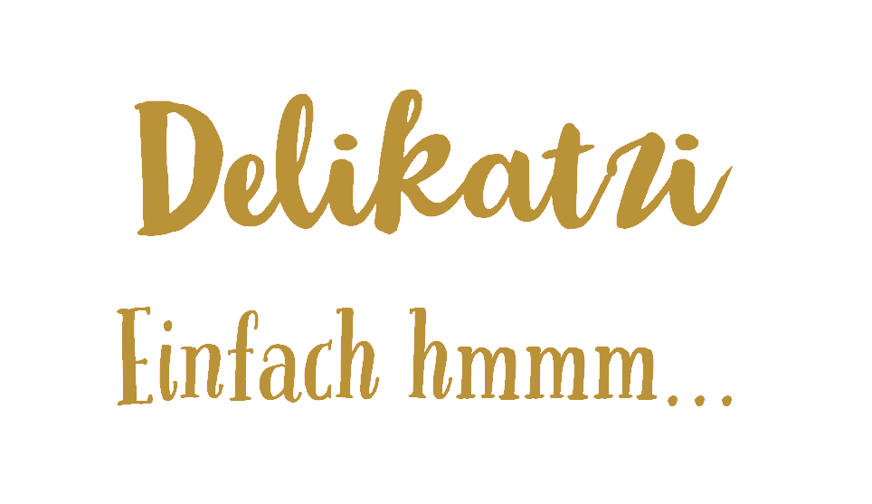 Das Delikatzi Logo in neuer Farbgebung