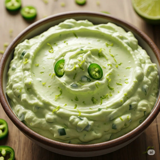 Grüner Jalapeño-Limetten Dip