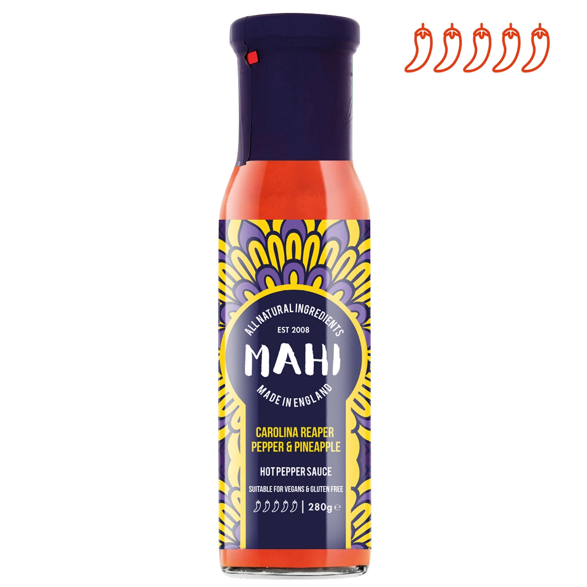 Carolina Reaper & Pineapple Sauce