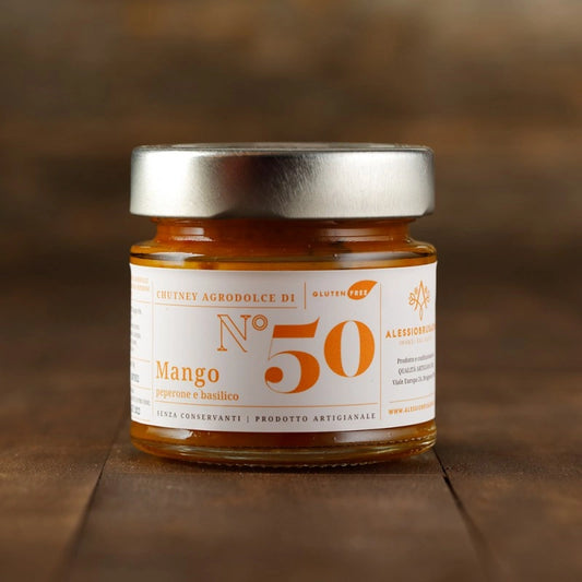 Chutney von Alessio Brusadin mit Mango, Paprika und Basilikum