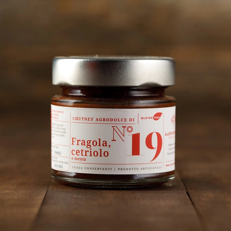 Chutney di Fragola, Cetriolo e Menta