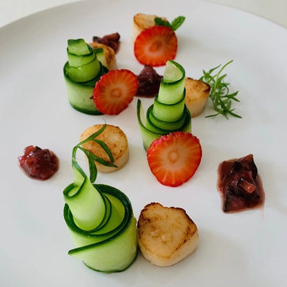 Chutney di Fragola, Cetriolo e Menta