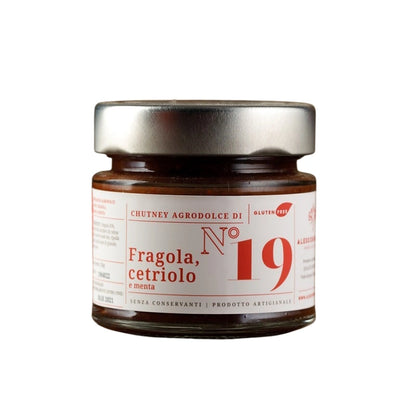 Chutney di Fragola, Cetriolo e Menta