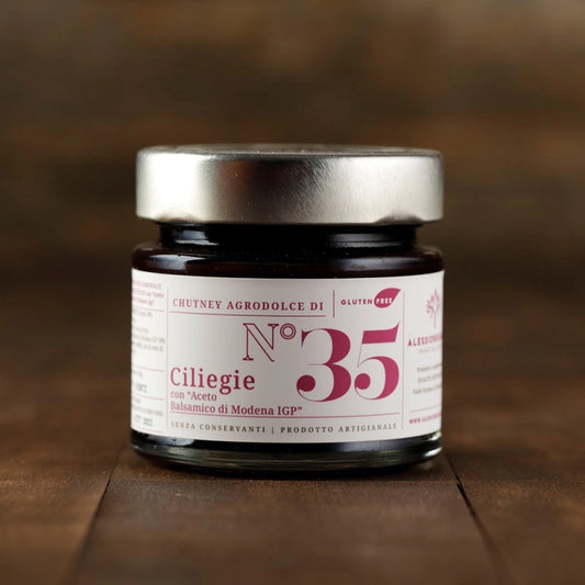 Chutney von Alessio Brusadin mit Kirschen und Aceto Balsamico di Modena