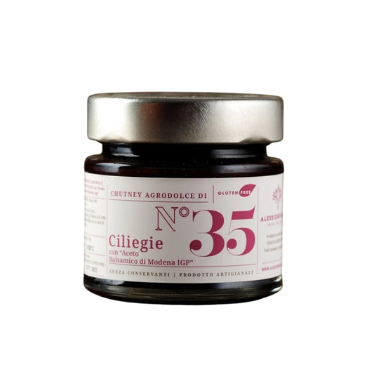 Chutney von Alessio Brusadin mit Kirschen und Aceto Balsamico di Modena