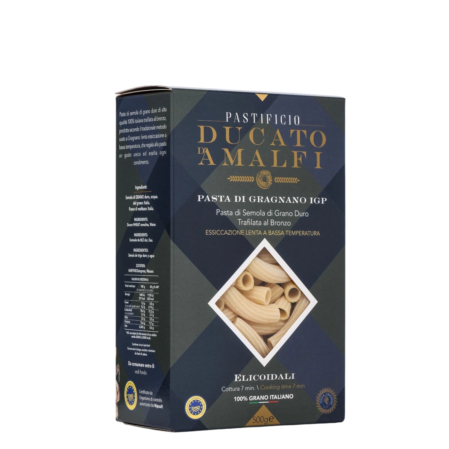 Eine Packung Elicoidali von Pastificio Ducato Amalfi