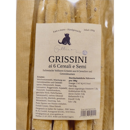 Grissini 6 cereali e semi