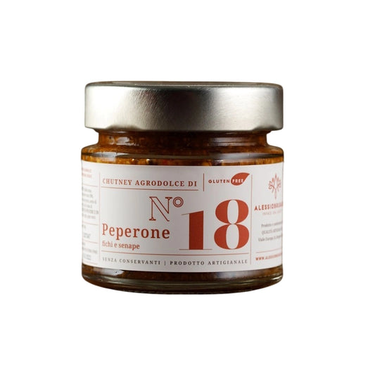 Chutney von Alessio Brusadin mit Paprika, Feige und Senfkörnern