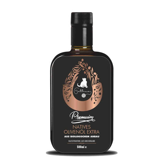 Gattino Natives Olivenöl Extra Premium aus biologischem Anbau Flasche 500ml