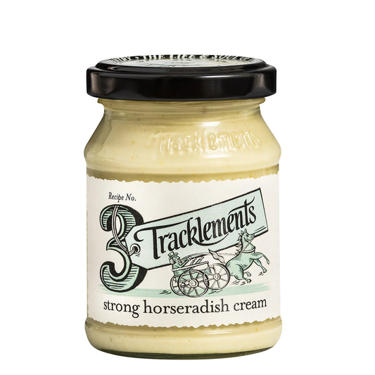 Ein Glas Strong Horseradish Cream aus England