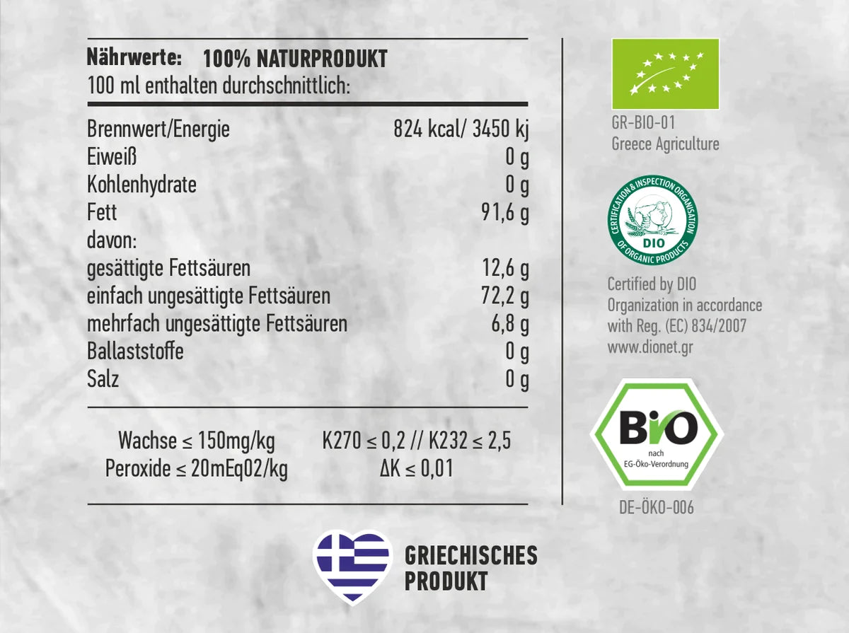 BIO Olivenöl Agourelaio - Jahrgangsernte 2023