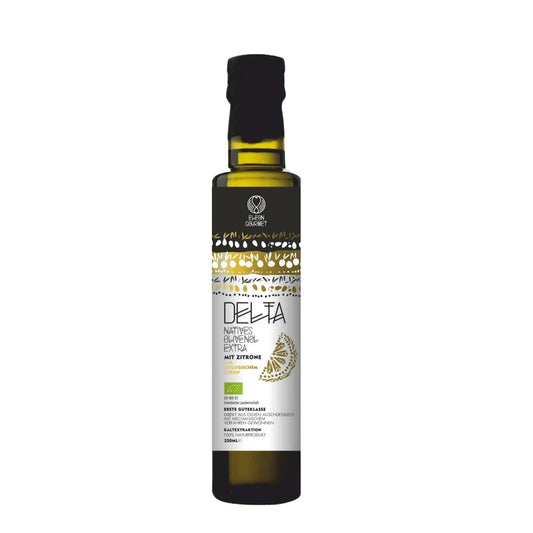 BIO natives Olivenöl extra mit Zitrone