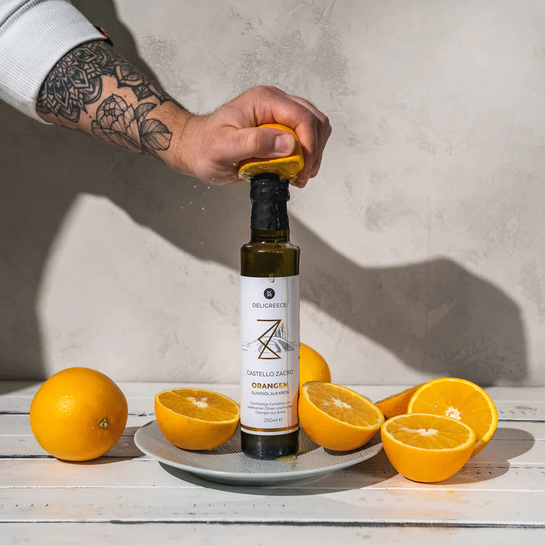 Orangen-Olivenöl Castello Zakro