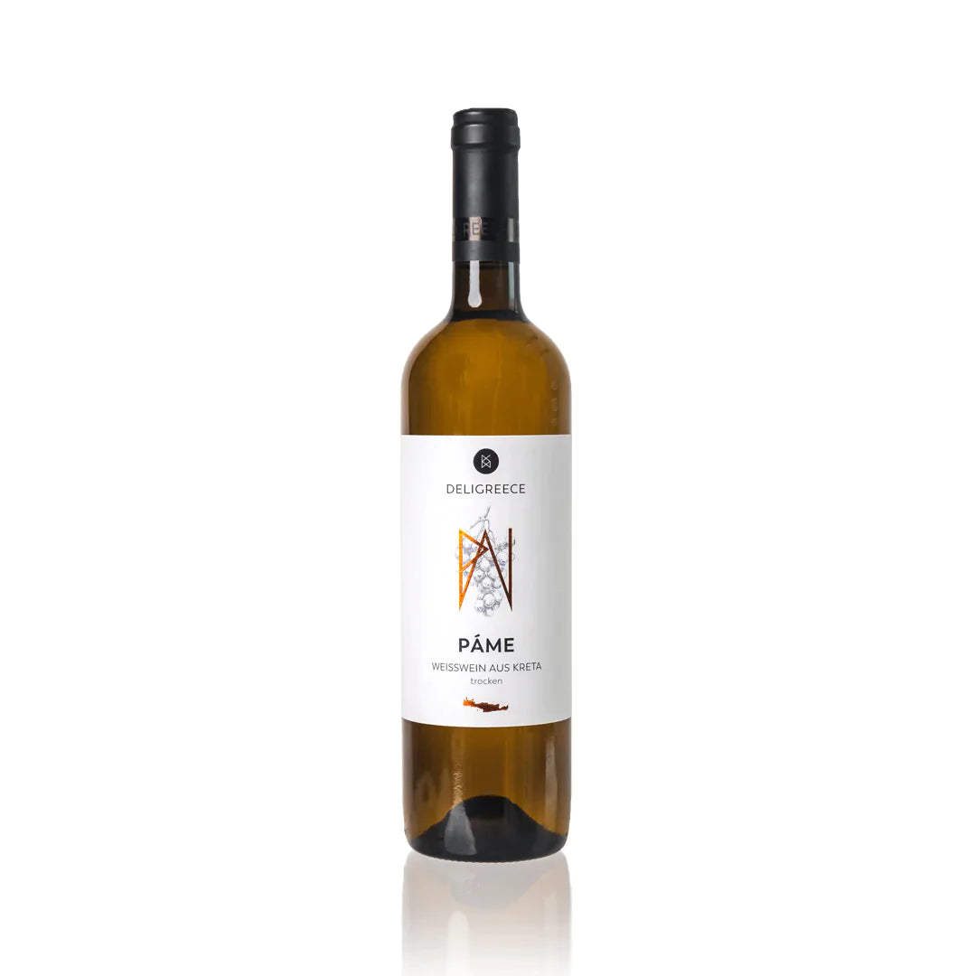 "Páme" - Trockener Weißwein aus Kreta