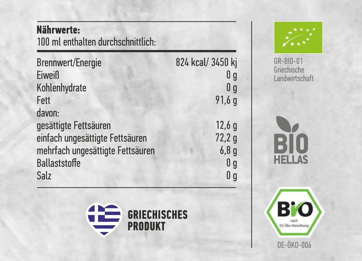 BIO Olivenöl Delta mit Zitrone